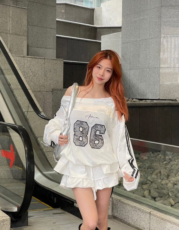 Women's Day Off-The-Shoulder Sweatshirt