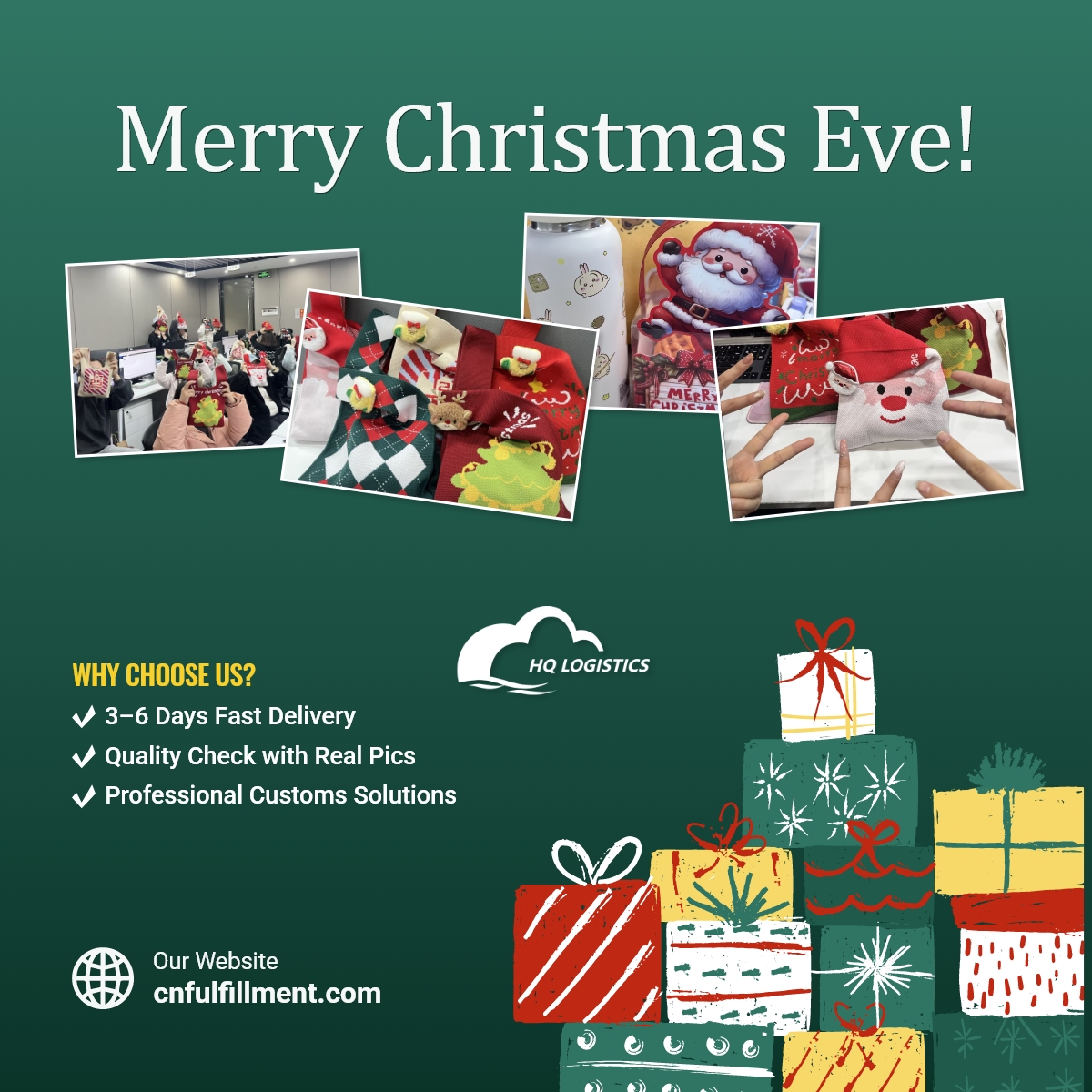 dropshipping fulfillment  shopify HQDropshipping  cnFulfillment hqfulfillment Christmas Eve